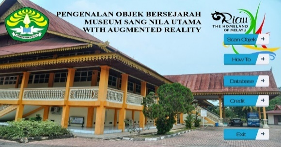 Aplikasi Augmented Reality Pengenalan Benda Bersejarah Museum Sang Nila Utama Kota Pekanbaru
