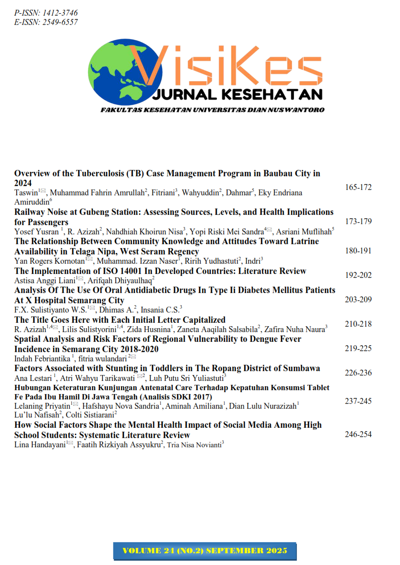 					View Vol. 24 No. 2 (2025): VISIKES
				