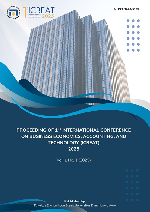 					View Vol. 1 No. 1 (2025): 1st IC-BEAT 2025
				